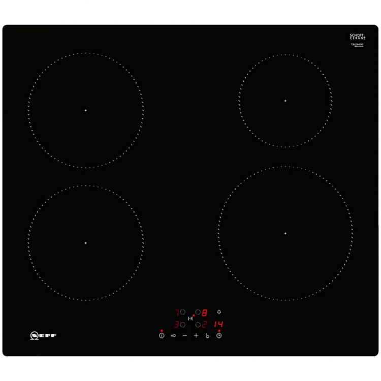 

Встраиваемая варочная панель индукционная Neff T36UB40X1 Black, T36UB40X1