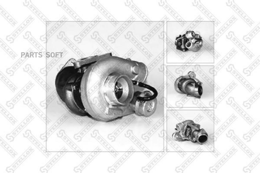 

STELLOX 1080309SX 10-80309-SX_турбокомпрессор\ MB Sprinter 2.9TD OM602.980 95-06 1шт
