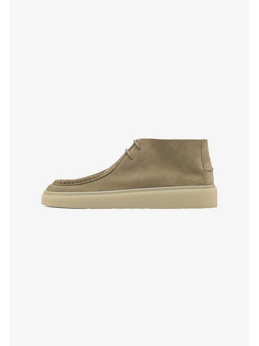 

Полуботинки мужские Massimo Dutti M3I12M05L бежевые 46 EU, Бежевый, M3I12M05L