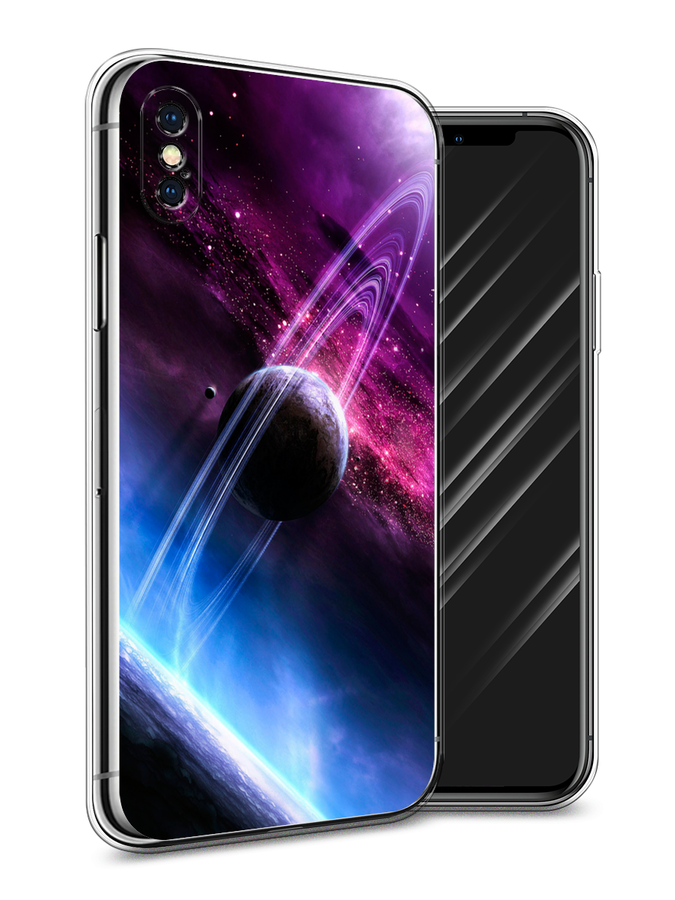 

Чехол Awog на Apple iPhone XS Max (10S Max) / Айфон XS Max (10S Max) "Космос 17", Разноцветный, 11950-4