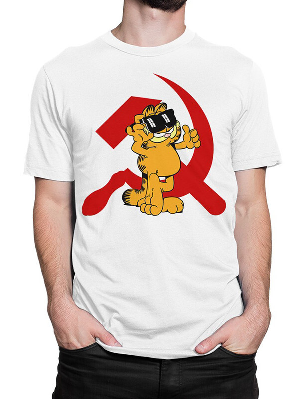 

Футболка мужская DreamShirts Studio Котик Гарфилд - СССР MUL-565030w-2 белая 2XL, Белый, Котик Гарфилд - СССР MUL-565030w-2