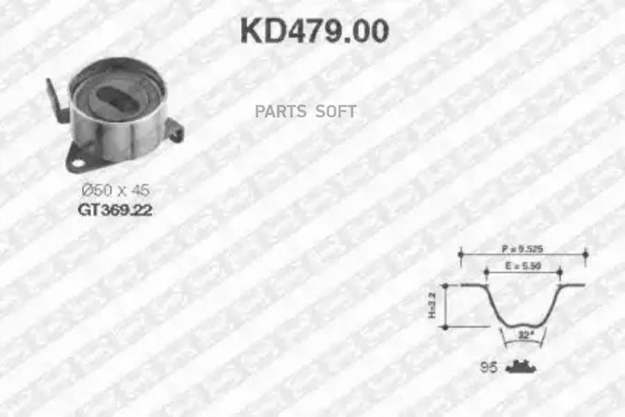 Комплект Ремня Грм NTNSNR KD47900