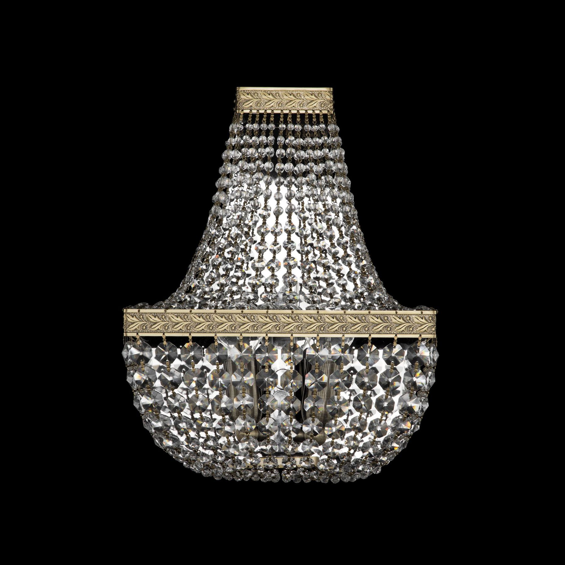 фото Хрустальное потолочное бра 19112b/h1/25iv pa bohemia ivele crystal