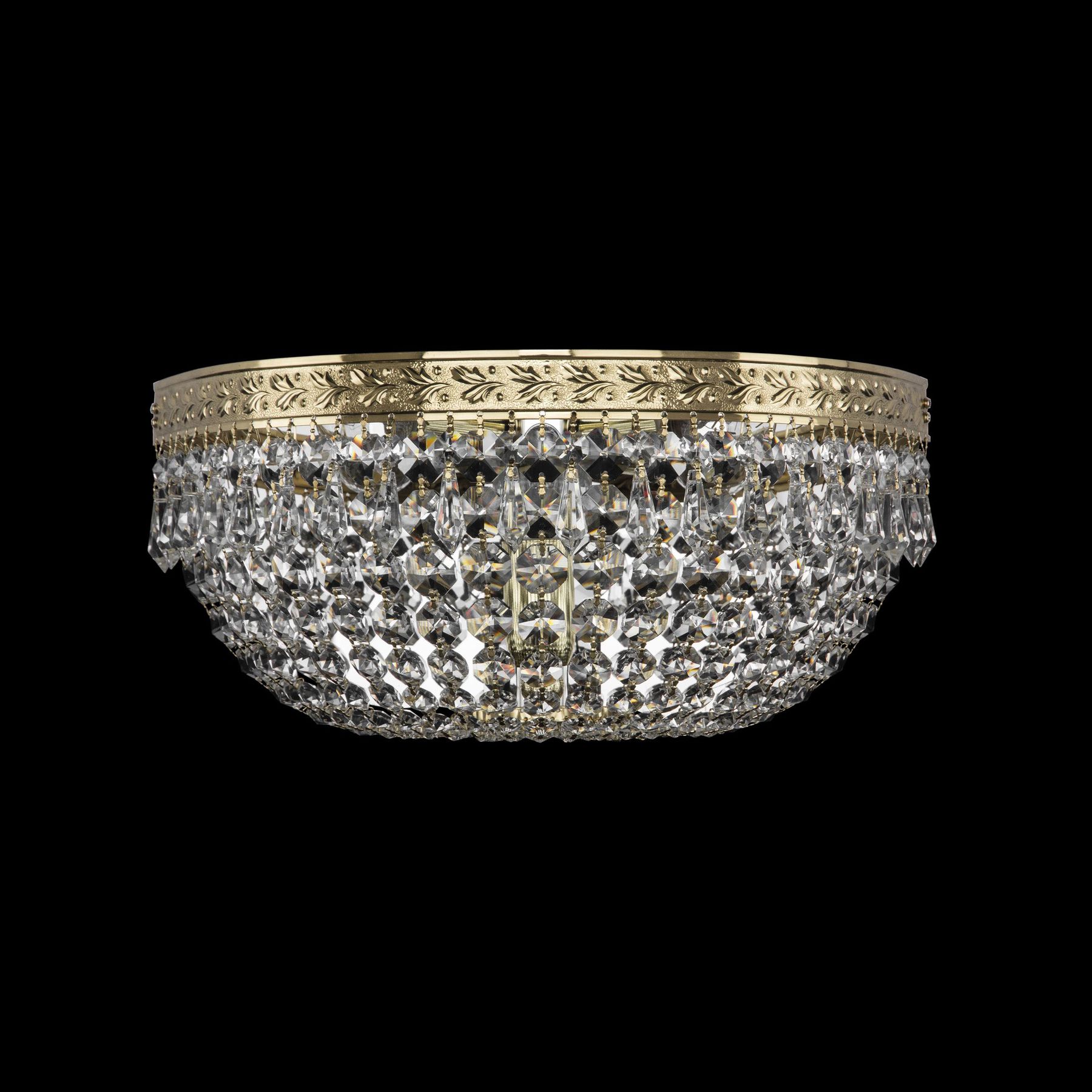 фото Хрустальное потолочное бра 19011b/35iv g bohemia ivele crystal