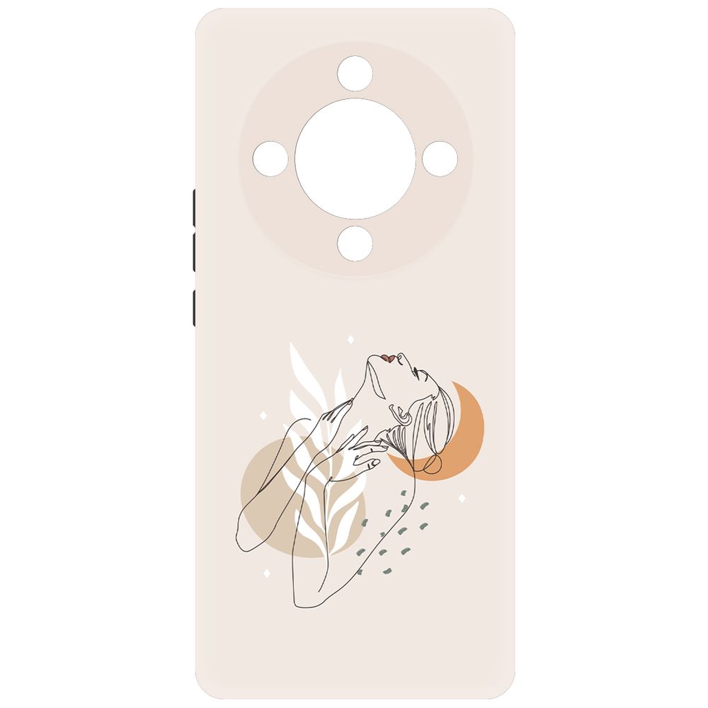 

Чехол-накладка Krutoff Soft Case Женственность для Honor X9b черный