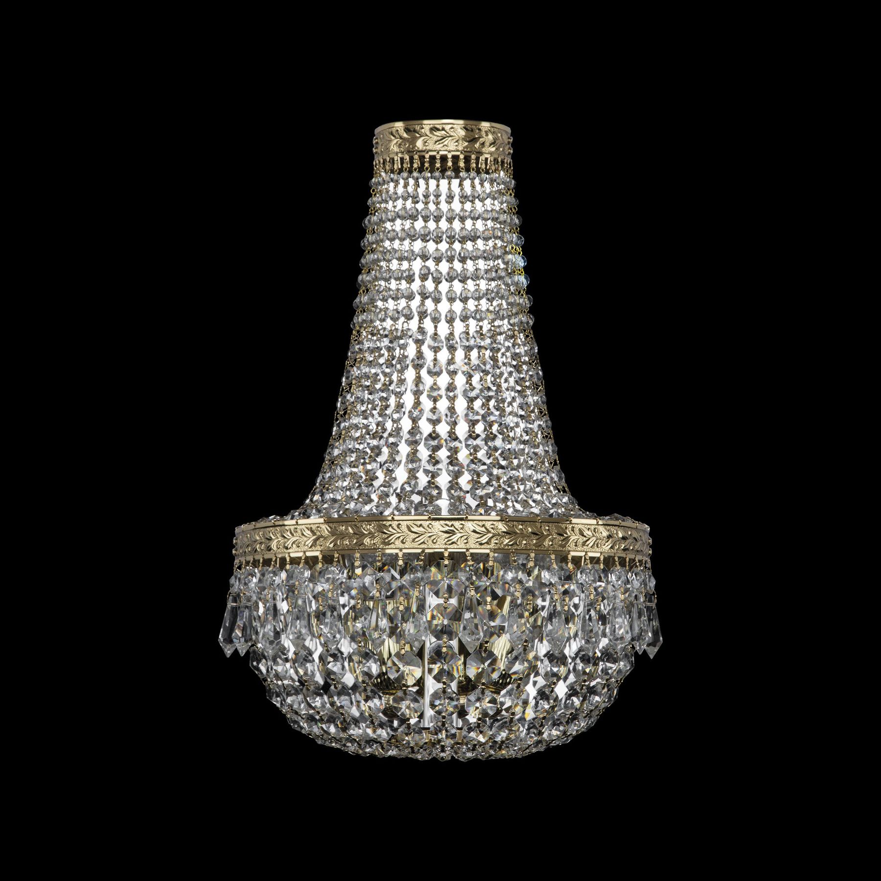 

Бра Bohemia Ivele Crystal Хрустальное потолочное 19011B/H2/25IV G, 19011B/H2/25IV G