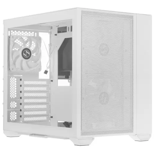 

Корпус компьютерный Lian Li PC-O11 Mini Air (G99.O11AMW.R0) белый, PC-O11 Mini Air