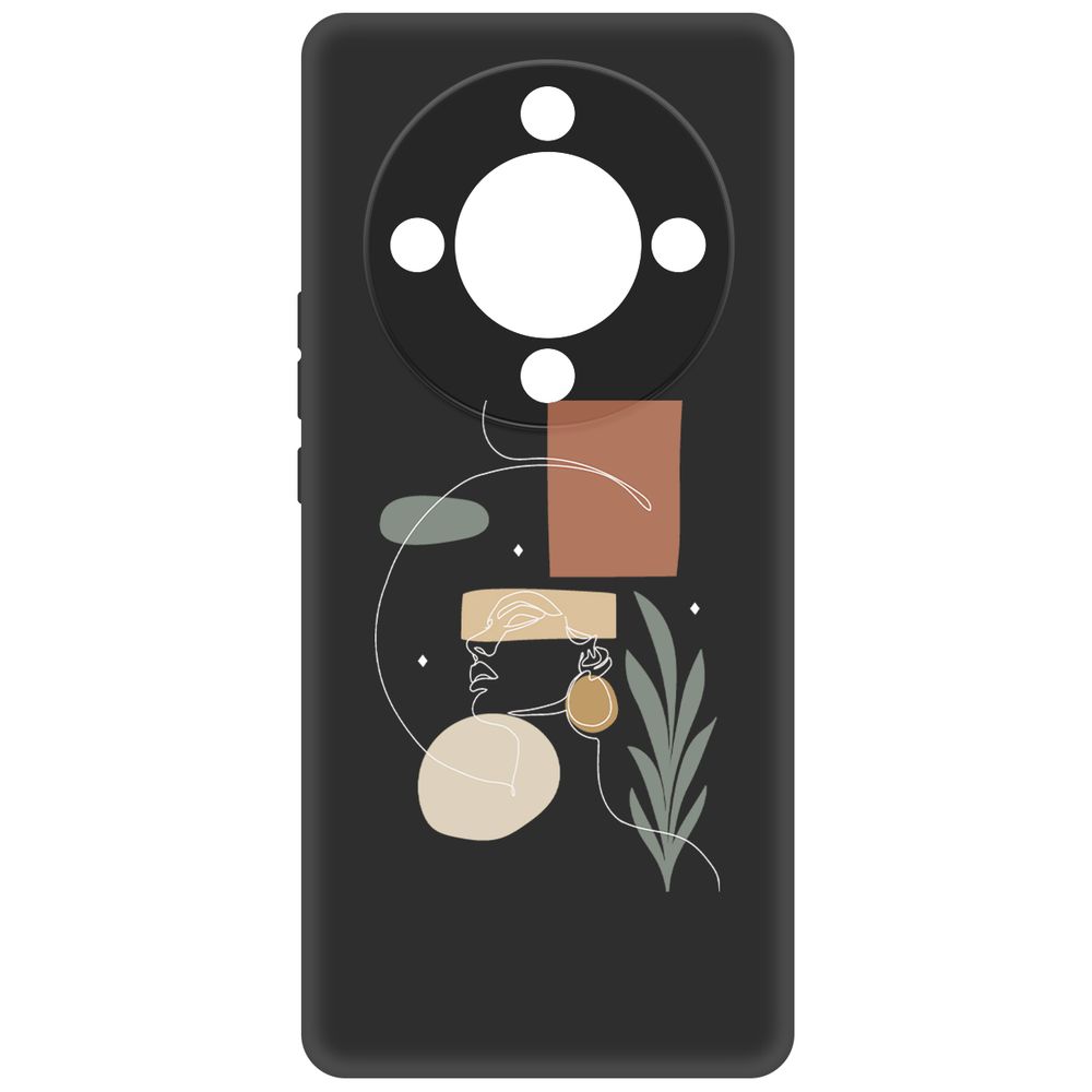 

Чехол-накладка Krutoff Soft Case Элегантность для Honor X9b черный