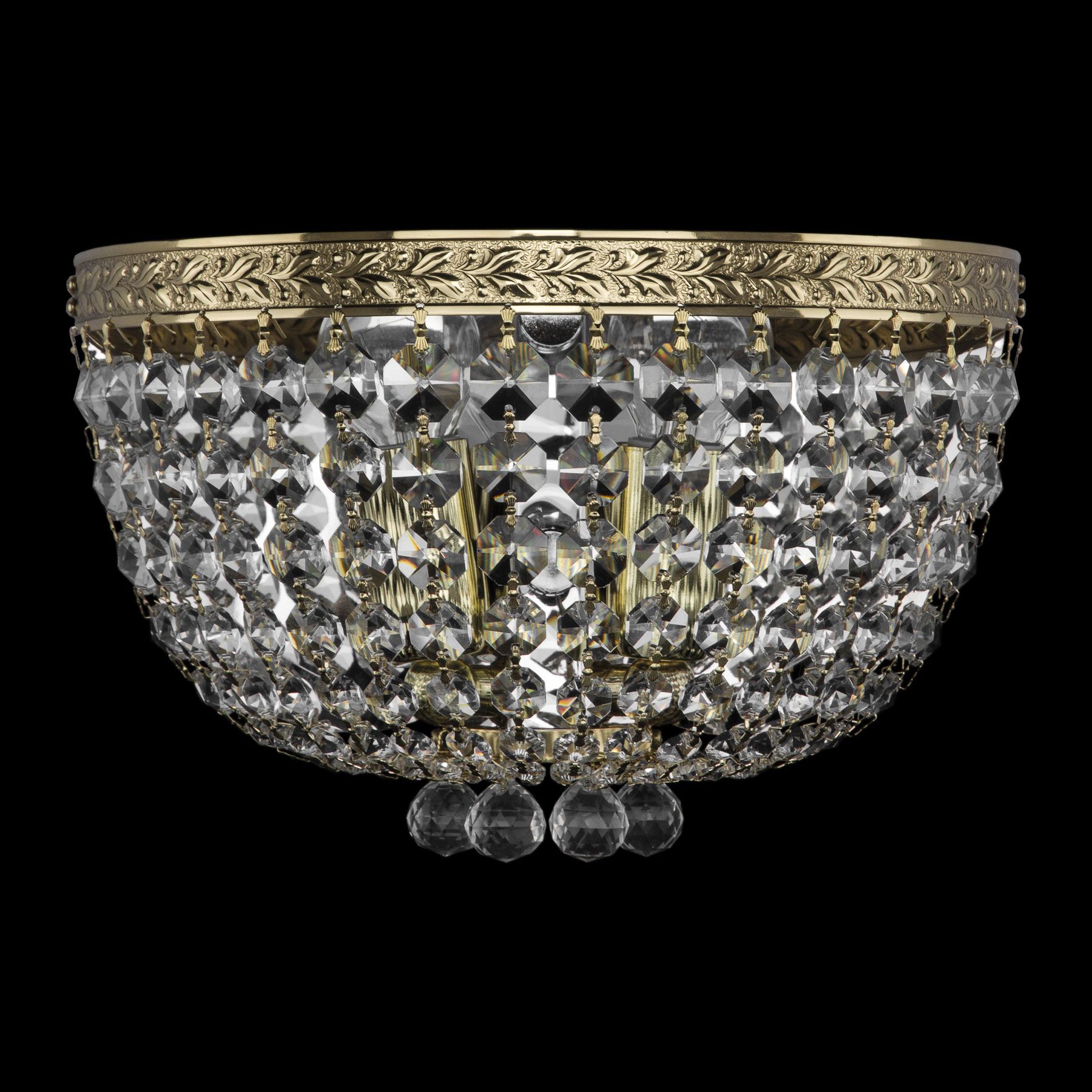 

Бра Bohemia Ivele Crystal Хрустальное потолочное 19281B/25IV G, 19281B/25IV G