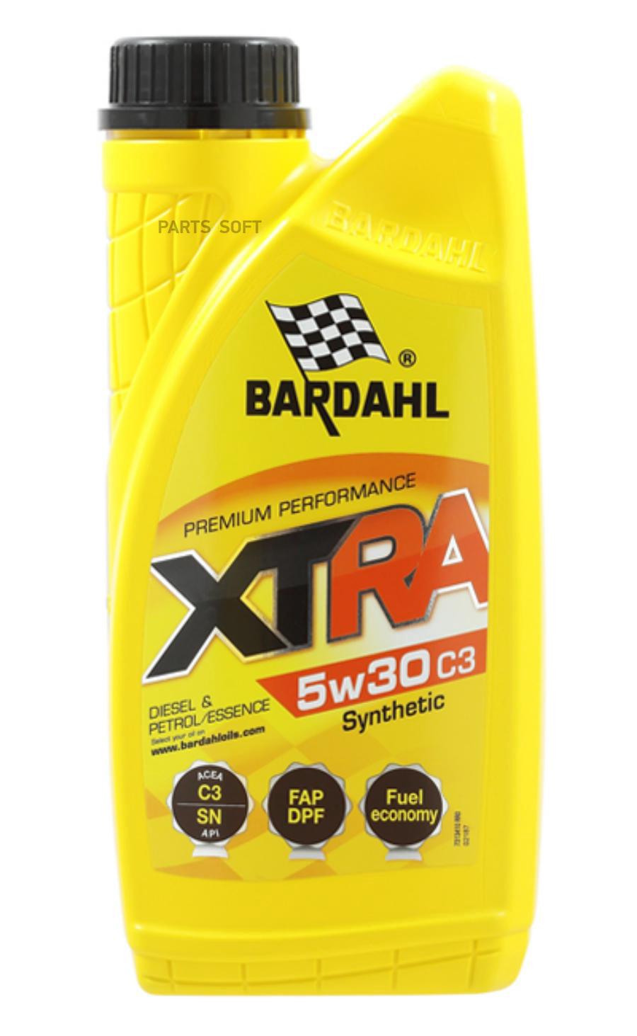 

Моторное масло BARDAHL Xtra C3 синтетическое 5w30 1л