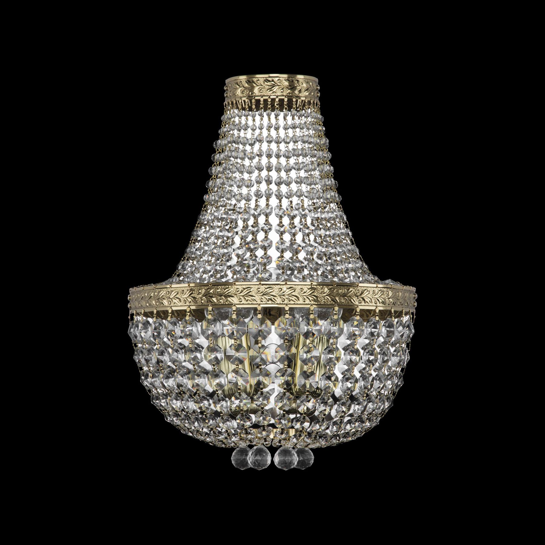 фото Хрустальное потолочное бра 19281b/h1/25iv g bohemia ivele crystal