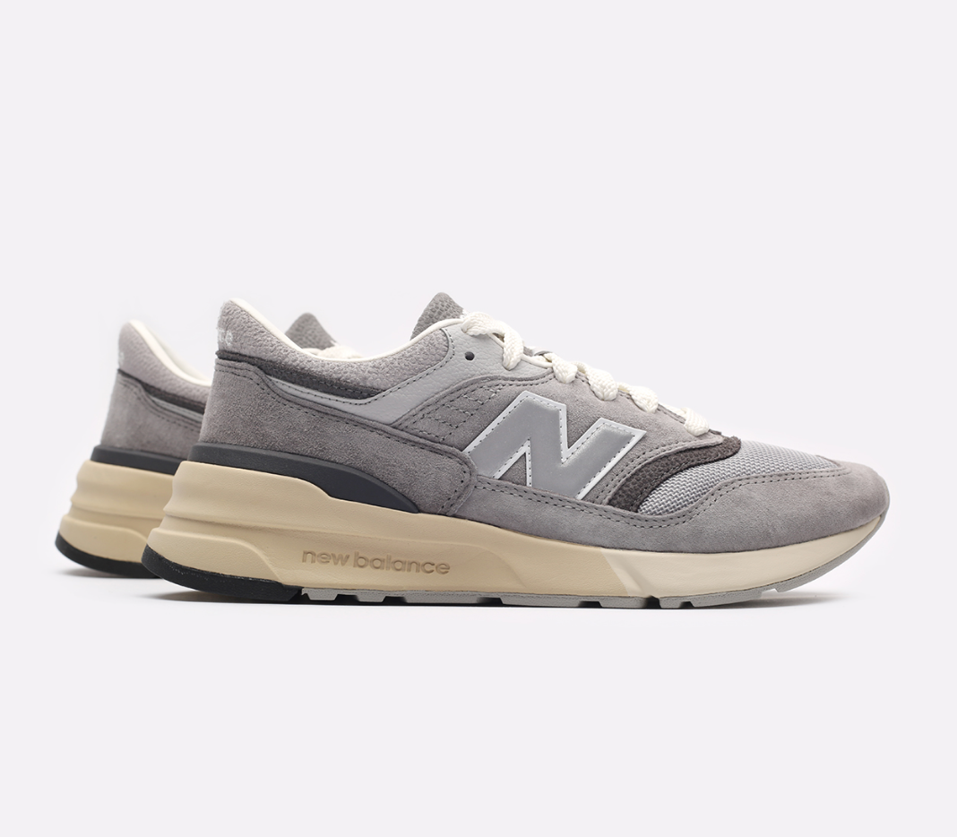 

Кроссовки мужские New Balance U997RHA серые 43 EU, Серый, U997RHA