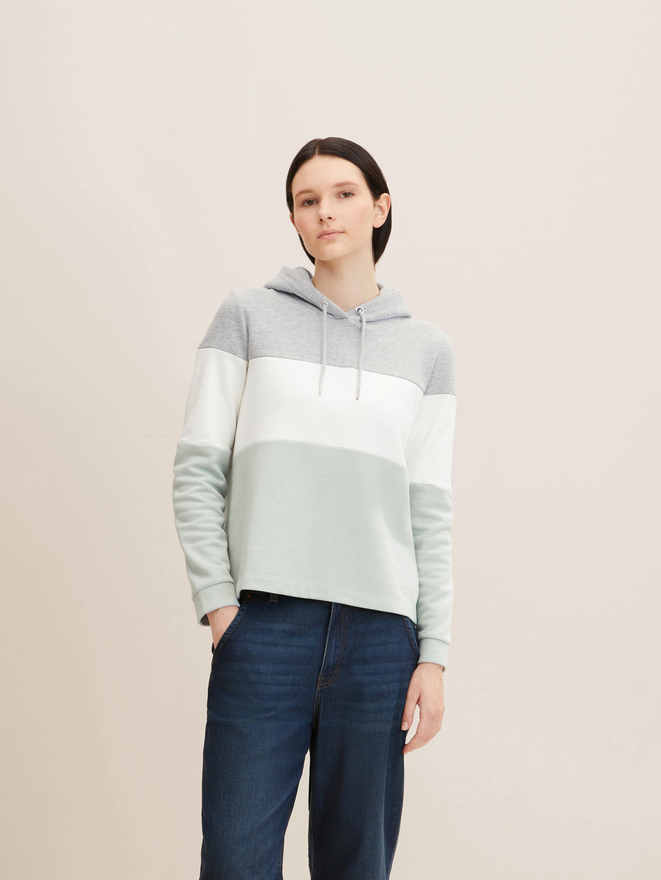

Худи женское Tom Tailor Denim 1034348 зеленое XS, 1034348