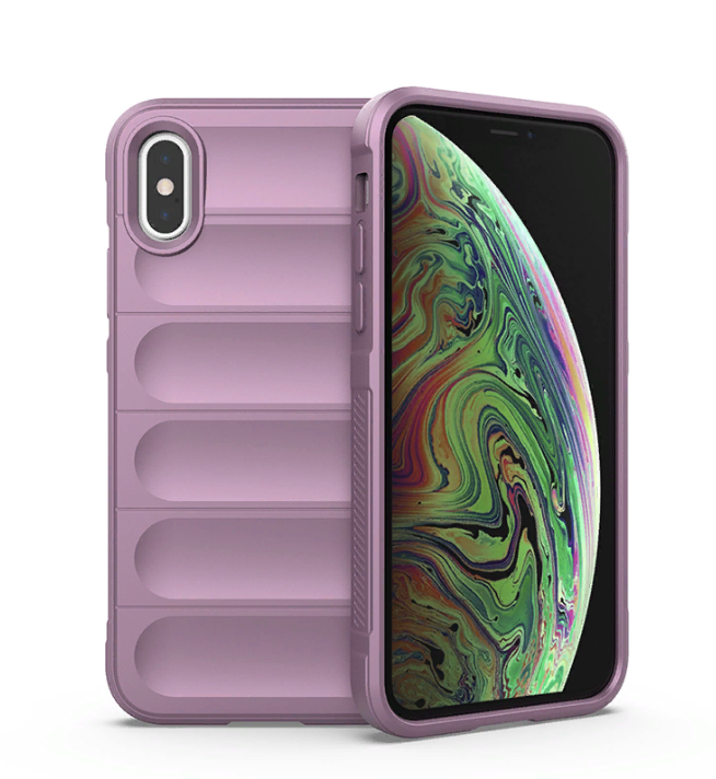 фото Противоударный чехол flexible case для iphone xs max black panther