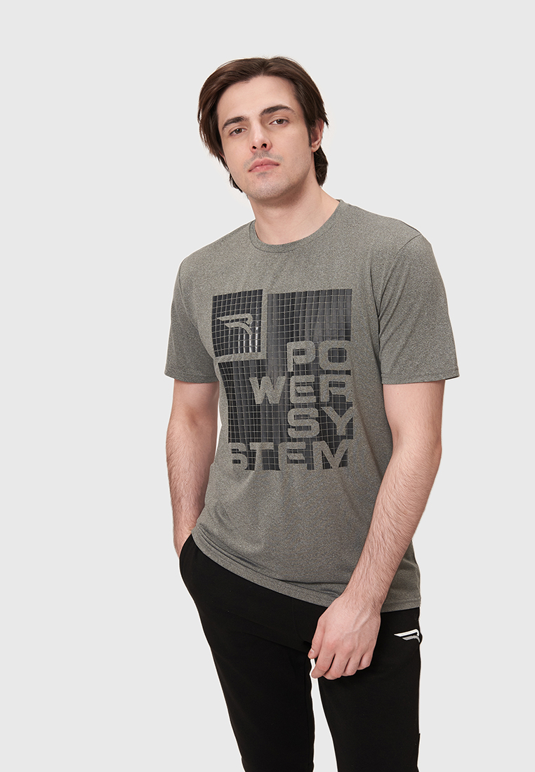 

Футболка мужская M202S00069 Modis серая 48 RU, M202S00069