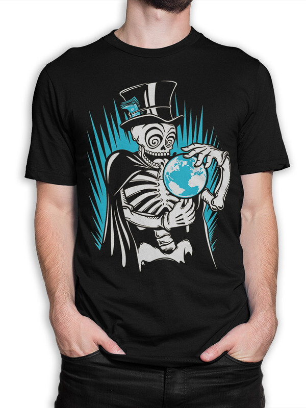 

Футболка мужская Dream Shirts Скелет-Маг черная M, Скелет-Маг