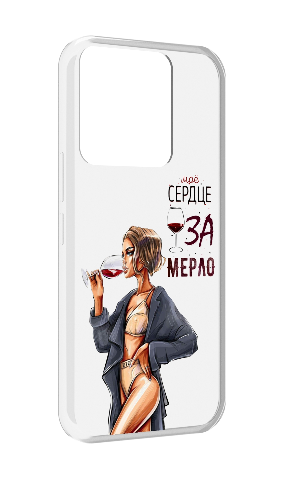 

Чехол MyPads Мое-сердце-замерло для Tecno Spark Go 2022 / Tecno Spark 8C, Прозрачный, Tocco