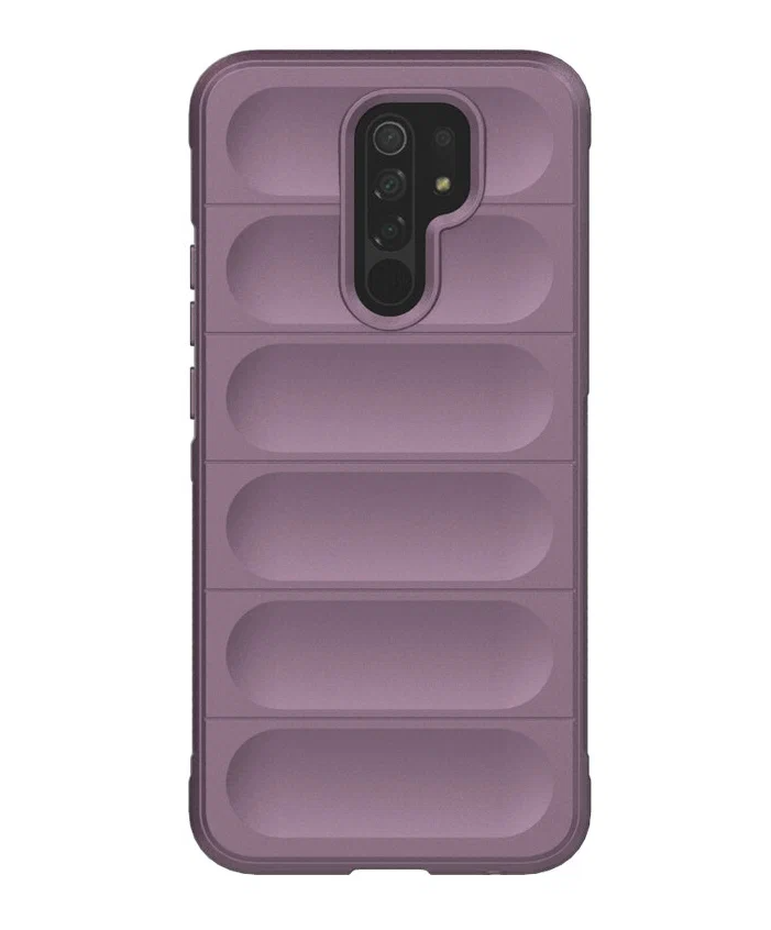 

Противоударный чехол Flexible Case для Xiaomi Redmi 9, Фиолетовый