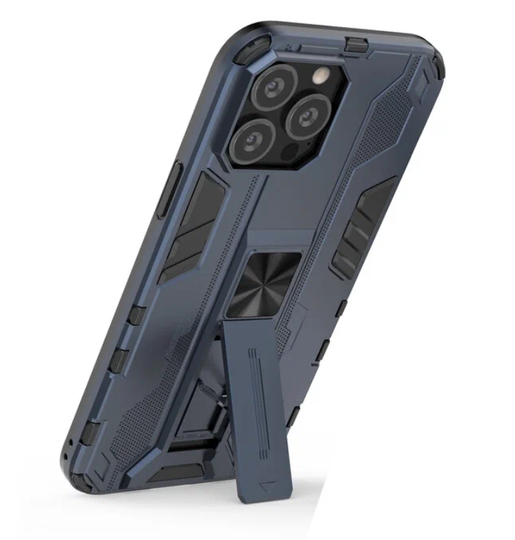 фото Противоударный чехол knight case для iphone 13 pro max black panther