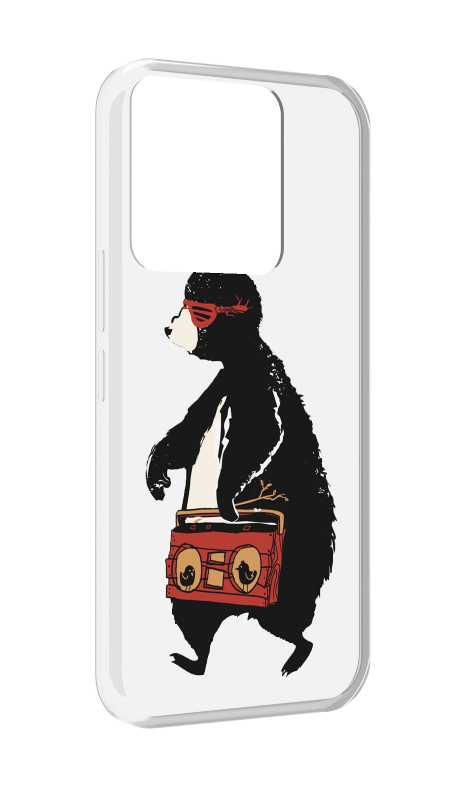 

Чехол MyPads Музыкальный медведь для Tecno Spark Go 2022 / Tecno Spark 8C, Прозрачный, Tocco