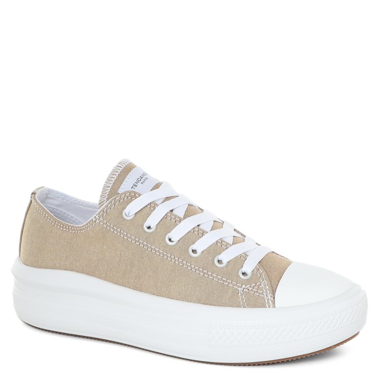 

Кеды женские Tendance AQ515C-01 бежевые 41 EU, AQ515C-01
