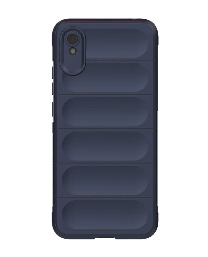 фото Противоударный чехол flexible case для xiaomi redmi 9a black panther