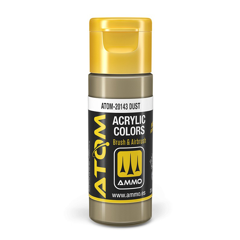 

Акриловая краска Ammo Mig Atom Color Пыль Dust ATOM20143