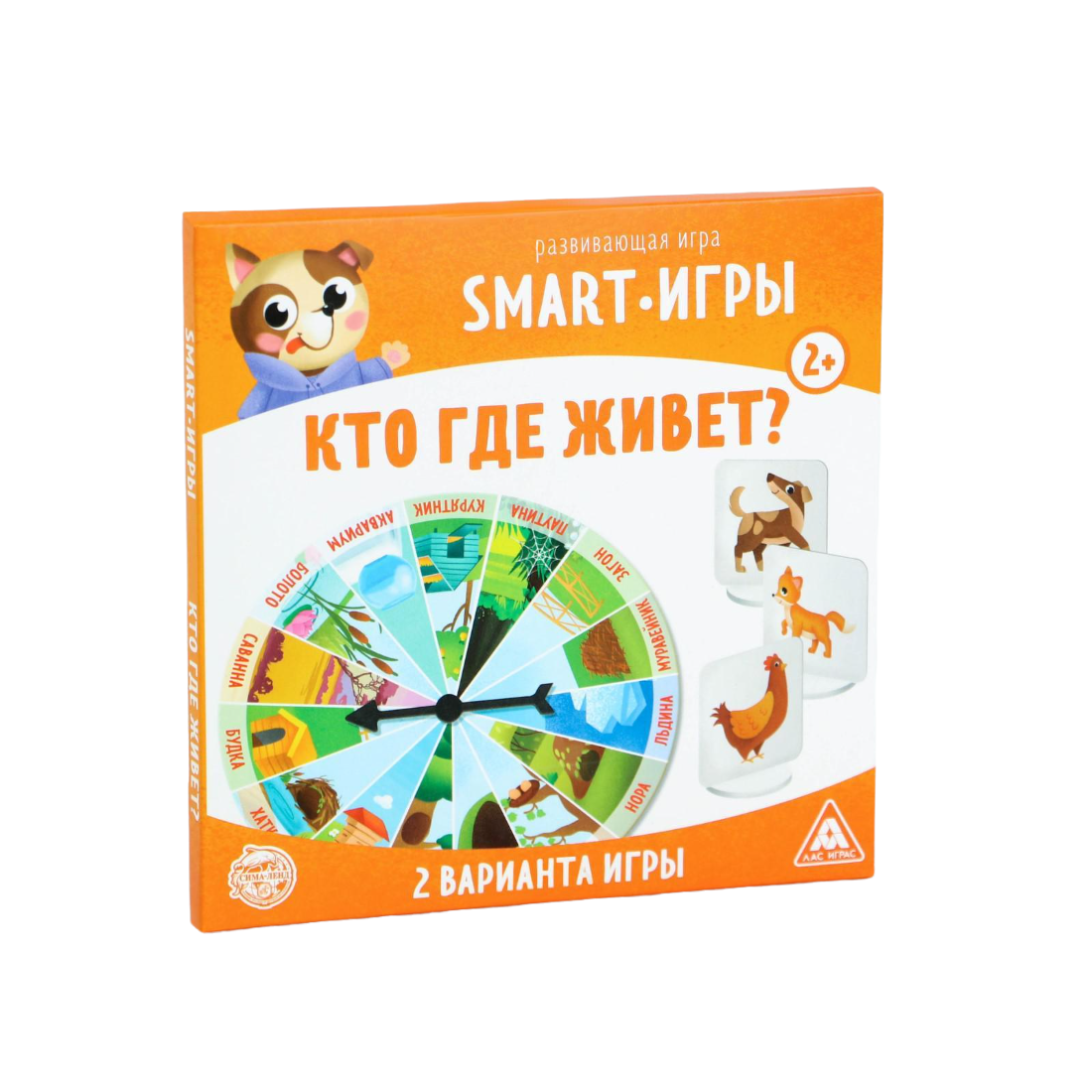 

Развивающая игрушка Лас Играс Кто где живет