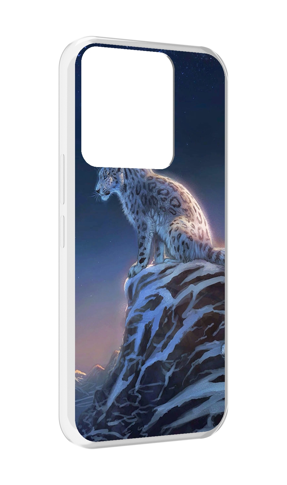 

Чехол MyPads Одинокий-Барс для Tecno Spark Go 2022 / Tecno Spark 8C, Прозрачный, Tocco