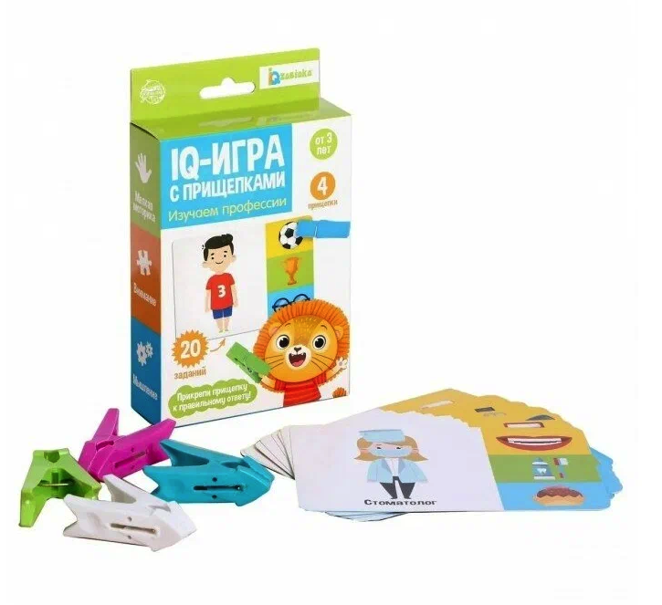 

Развивающая игра ZABIAKA Изучаем профессии 5351376