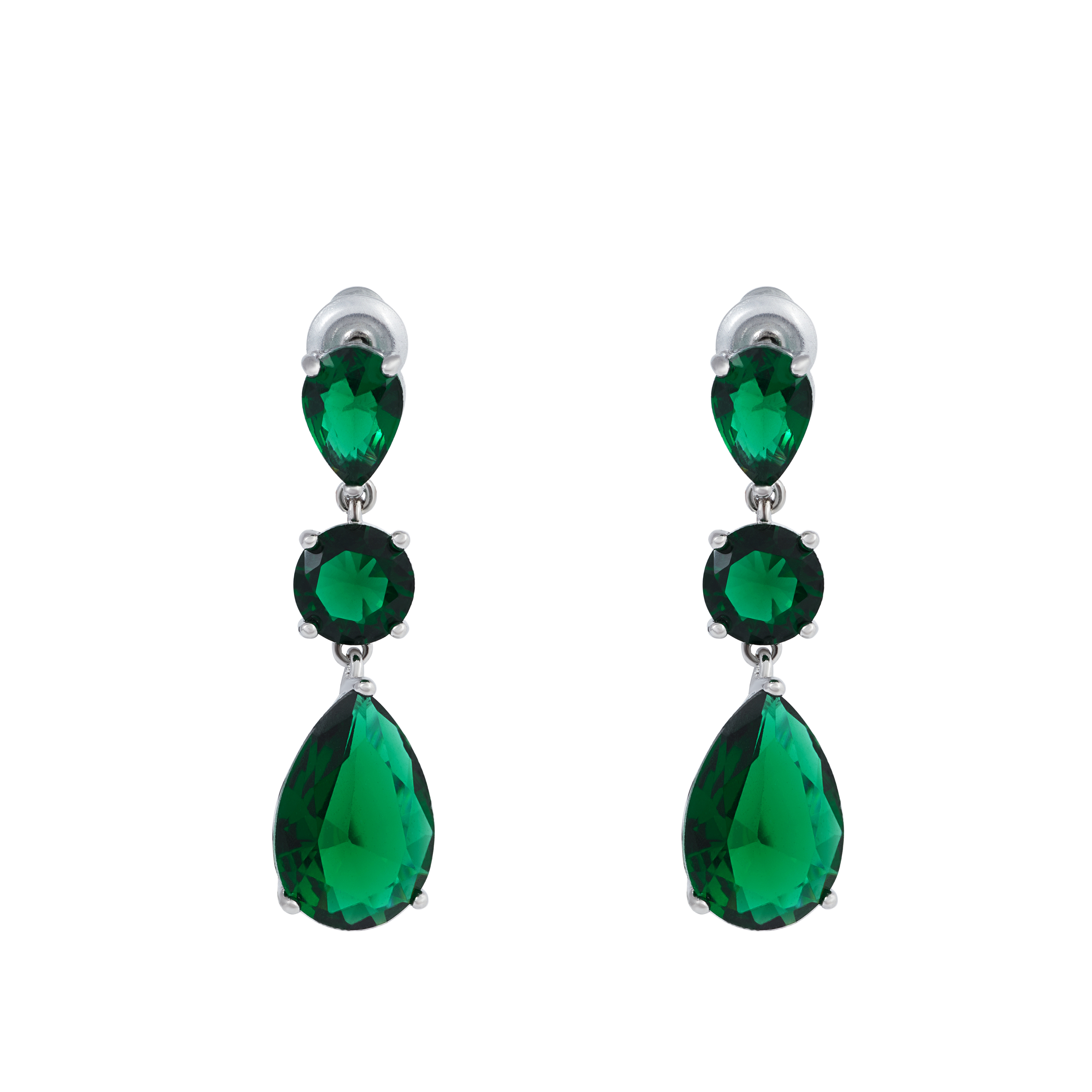 

Серьги из бижутерного сплава Ice&High Collection MS333955gr, хрусталь, MS333955gr