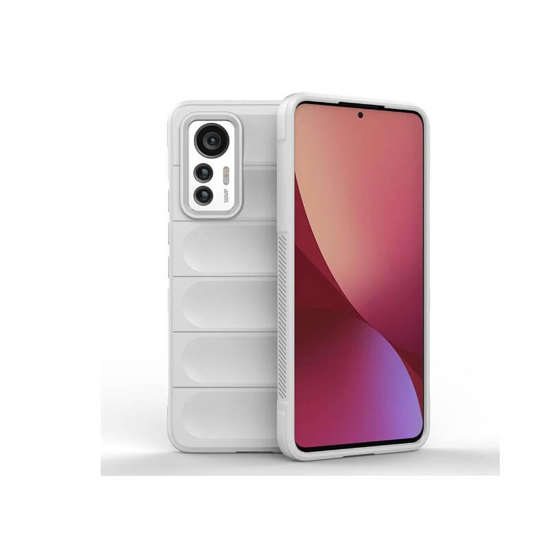 

Противоударный чехол Flexible Case для Xiaomi Mi 12 Lite, Белый