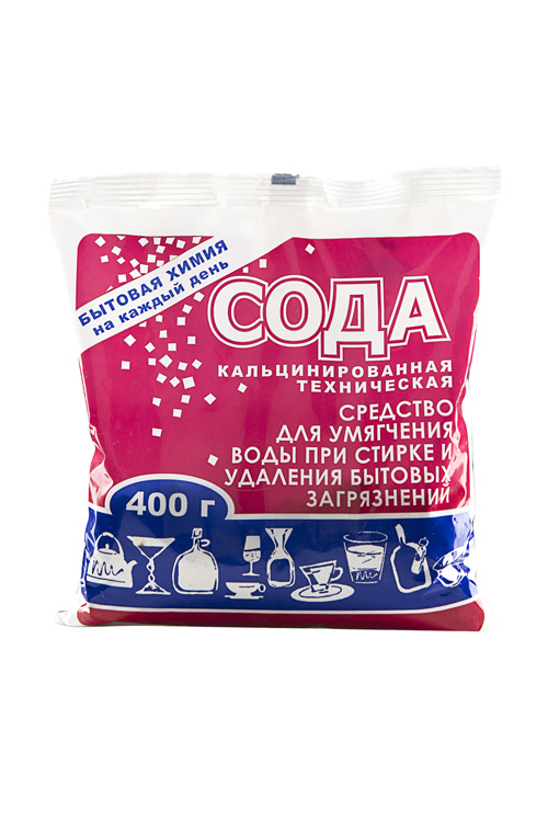 

Сода кальцинированная, 400 г, 3 шт.