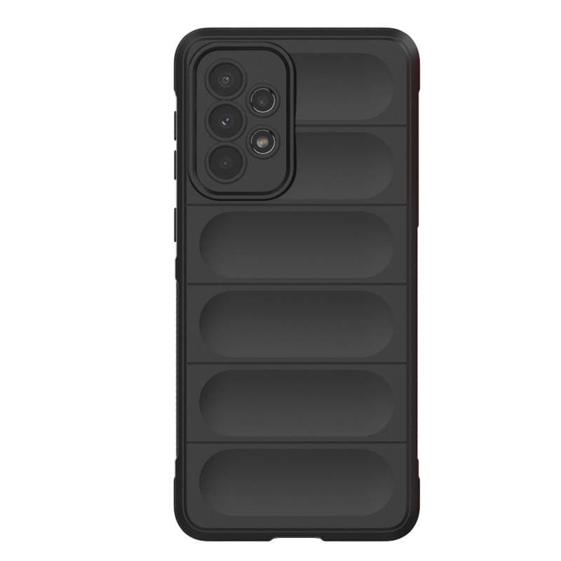 фото Противоударный чехол flexible case для samsung galaxy a23 black panther