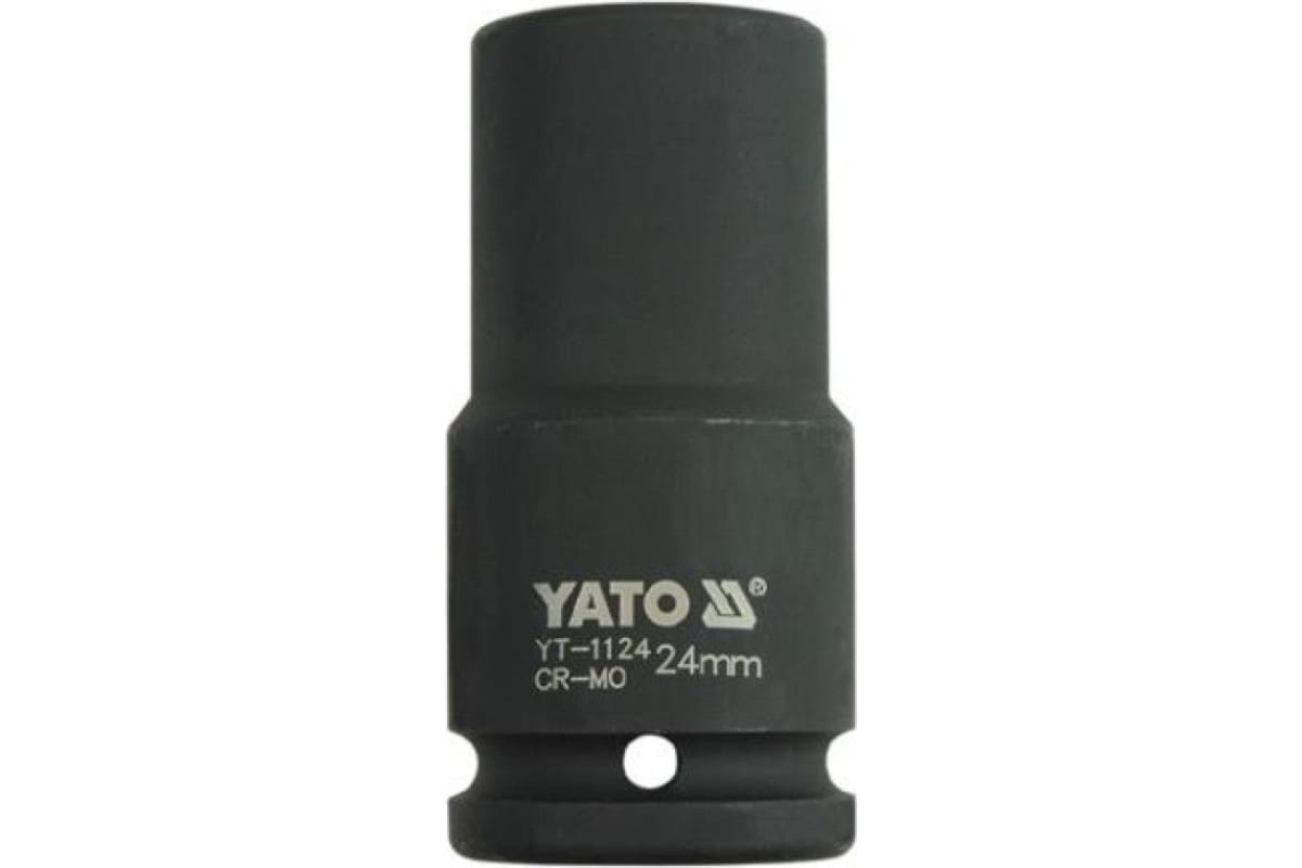 

Головка Ударная Глубокая, 24 Мм, 6 Гр, 3/4 Inch 1Шт YATO YT1124