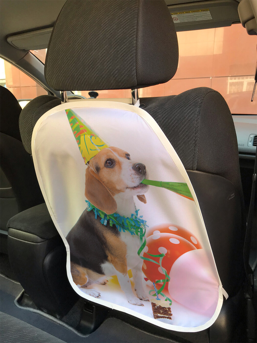 

Накидка на спинку сиденья JoyArty Праздничная собака, 45х62, Праздничная собака