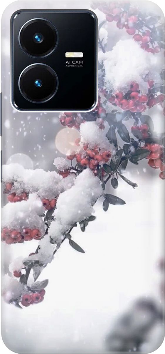 Силиконовый чехол на Vivo Y22 с принтом 
