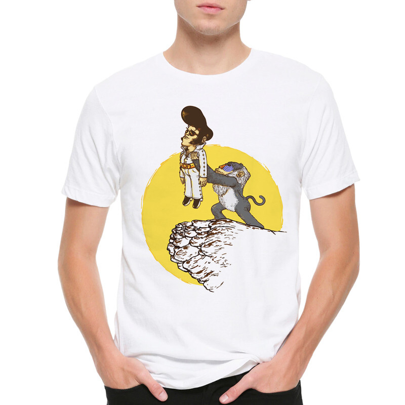 

Футболка мужская DreamShirts Studio Элвис Пресли и Король Лев MUS-111021w-2 белая L, Белый, Элвис Пресли и Король Лев MUS-111021w-2