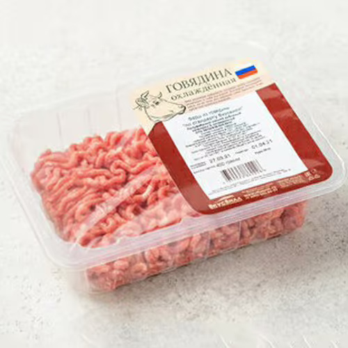 

Фарш говяжий Вкусвилл охлажденный