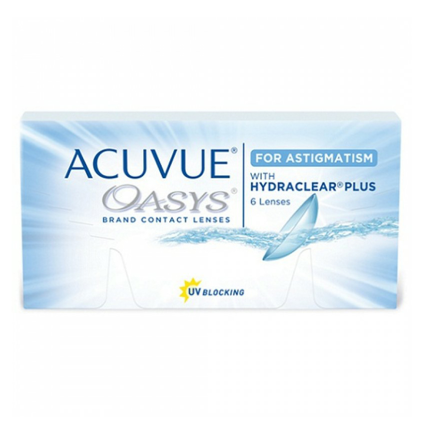 Мягкие контактные линзы Acuvue Oasys with Hydraclear Plus 8,4-2,75 12 шт.