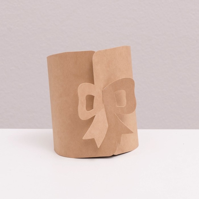 

Коробка складная-конверт под кондитерские изделия, крафт, 10,5 х 9,5 х 4 см