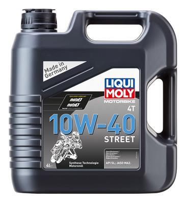 

Масло Моторное Для 4-Т.Мотоц. Моtоrbiке 4Т Strееt 10W-40 Sn Ма2 (4Л) LIQUI MOLY 7512