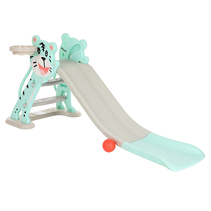 

PITUSO Горка Тигренок с баскет.кольцом Blue/Голубой,170*40*75h