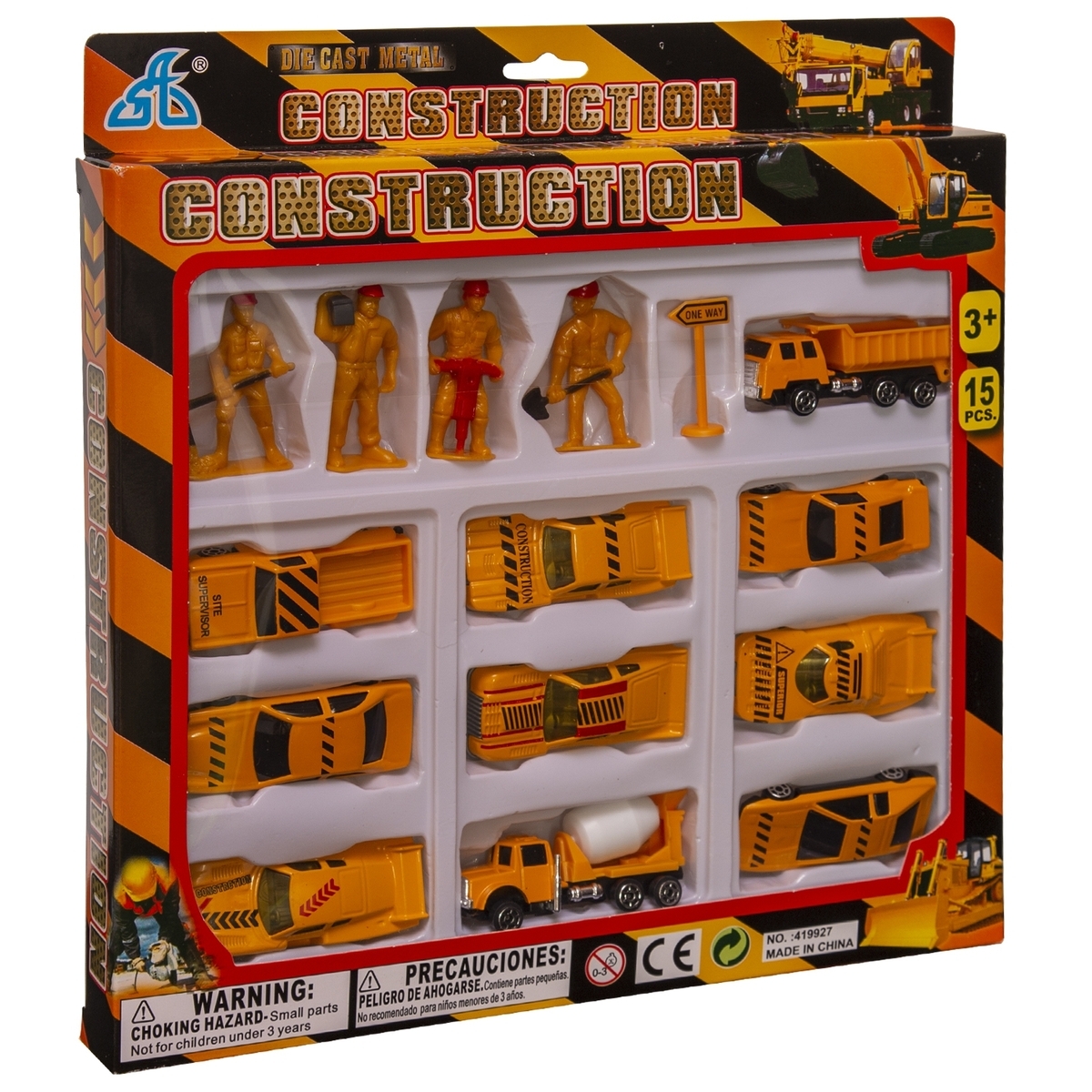 

Игровой набор Handers CONSTRUCTION Строительная команда 15 предметов HAC1607-009