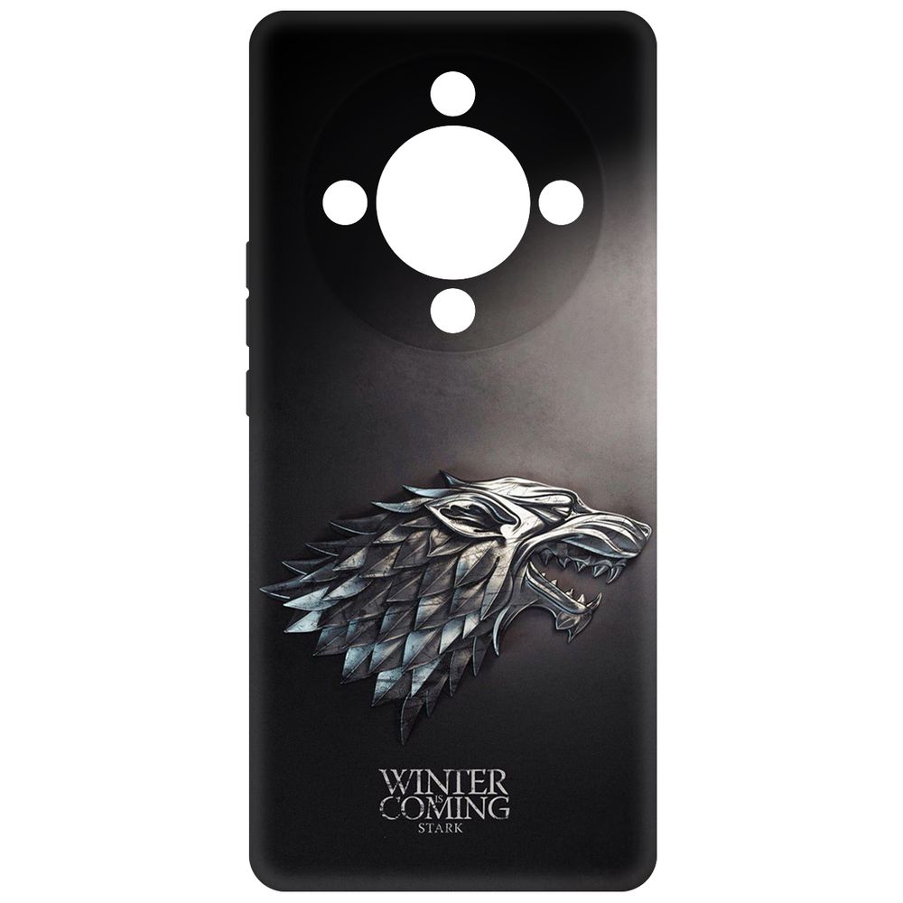 

Чехол-накладка Krutoff Soft Case Игра Престолов. Зима Близко для Honor X9b черный