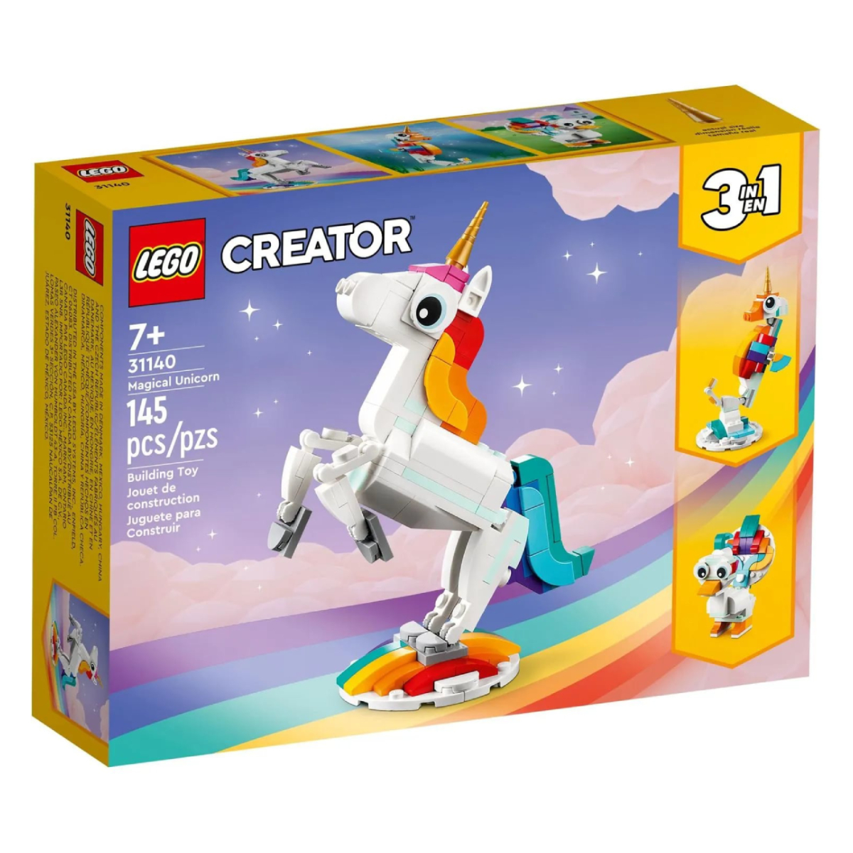 Конструктор LEGO Creator Волшебный единорог 31140 1690₽