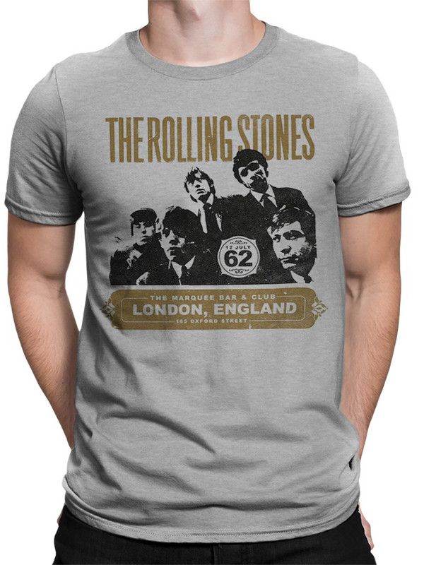 

Футболка мужская DreamShirts Studio The Rolling Stones ROL-56142-2 серая 2XL, Серый, The Rolling Stones ROL-56142-2