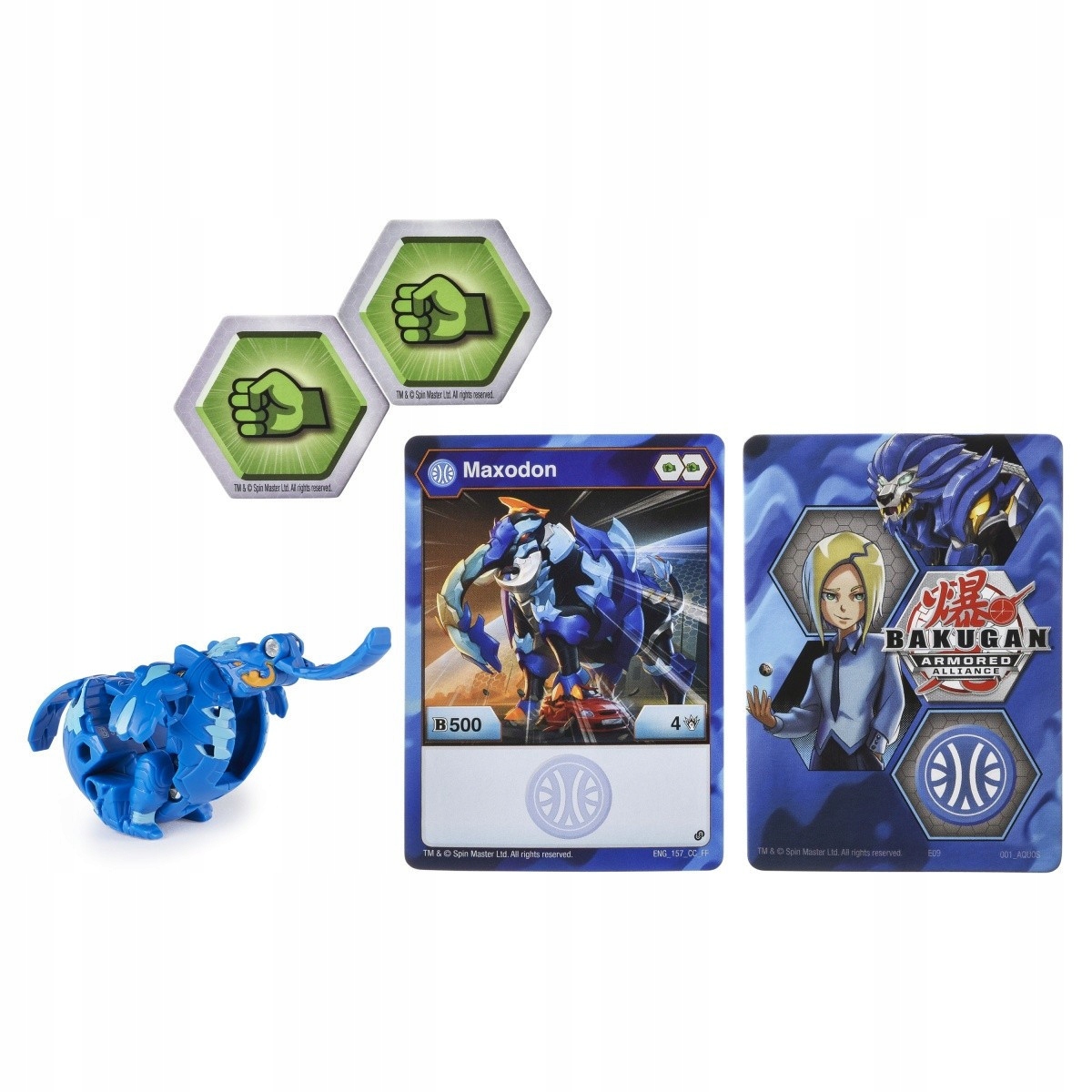 

Bakugan Фигурка-трансформер, сезон 2 Maxodon, синий 6055868/20124292, 6055868/20124292