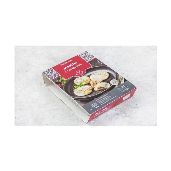 

Манты ВкусВиллАйс с говядиной 220 г