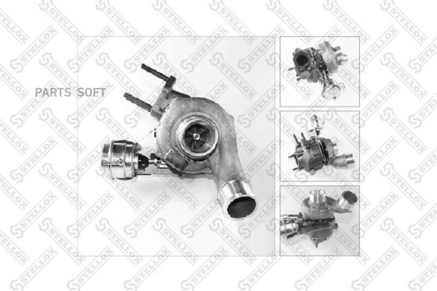

STELLOX 1080308SX 10-80308-SX турбокомпрессор \ KIA Sorento 2.5CRDi 06 () 1шт